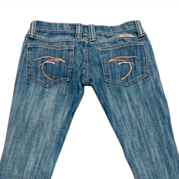 Frankie B. Denim - Y2K Frankie B. Light Blue Straight Leg low Rise Jeans